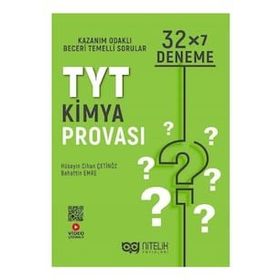 TYT Kimya Provası 32x7 Deneme Nitelik Yayınları