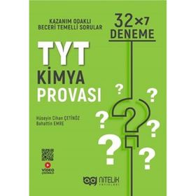 TYT Kimya Provası 32x7 Deneme Nitelik Yayınları