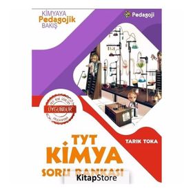 TYT Kimya Soru Bankası Tarık Toka Pedagoji Yayınları