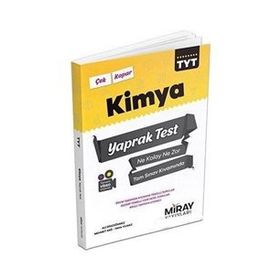 TYT Kimya Yaprak Testler-Miray Yayınları