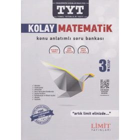 TYT Kolay Matematik Konu Anlatımlı Soru Bankası 3. Kitap Limit Yayınları