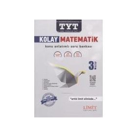 TYT Kolay Matematik Konu Anlatımlı Soru Bankası 3. Kitap Limit Yayınları