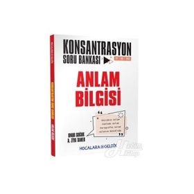 TYT Konsantrasyon Soru Bankası - Anlam Bilgisi - Hocalara Geldik Yayınları