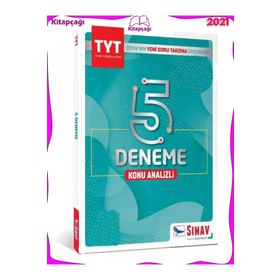 TYT Konu Analizli 5 Deneme-Sınav Yayınları