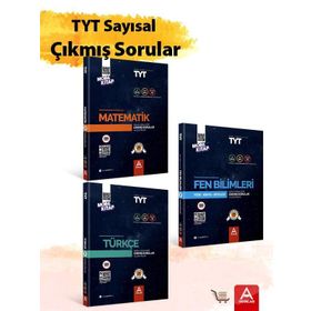 TYT Konularına ve Zorluk Seviyesine Göre Sıralanmış Sayısal Çıkmış Sorular Seti A Yayınları