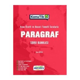 Tyt Konutik Paragraf Soru Bankası
