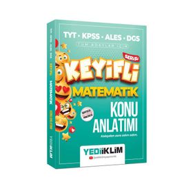 TYT-KPSS-ALES-DGS Keyifli Matematik Konu Anlatımı - Yediiklim Yayınları