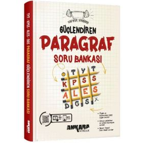 TYT-KPSS-ALES-DGS Paragraf Güçlendiren Soru Bankası Ankara Yayıncılık