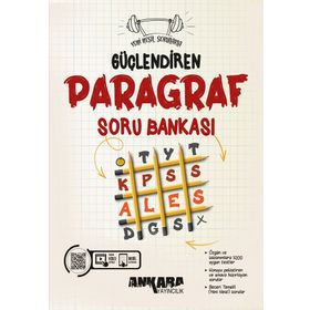 TYT-KPSS-ALES-DGS Paragraf Güçlendiren Soru Bankası Ankara Yayıncılık