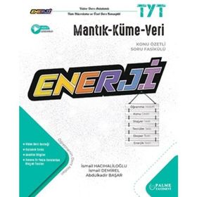Tyt Mantik Küme ve Veri Enerji Konu Ozetli Soru Fasikülü - Palme Yayınları