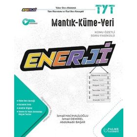 Tyt Mantik Küme ve Veri Enerji Konu Ozetli Soru Fasikülü - Palme Yayınları