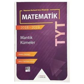 TYT Mantık Kümeler Derece Yayınları