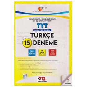 TYT Maraton Serisi Türkçe 15 Deneme Tandem Yayınları