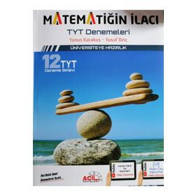 Tyt Matematiğin İlacı Denemeleri 12'li Deneme 2022 - Acil Yayınları