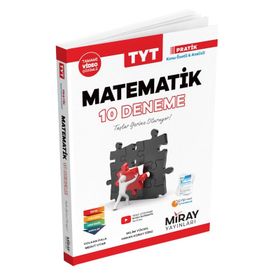 TYT Matematik 10 Deneme Kitabı-Miray Yayınları