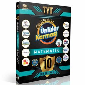 TYT Matematik 10 Deneme - Ünlüler Karması Yayınları