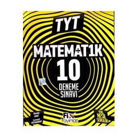 TYT Matematik 10 Denemeleri Fix Yayınları