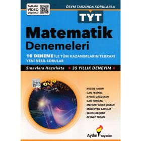 TYT Matematik 10 Fasikül Deneme - Aydın Yayınları