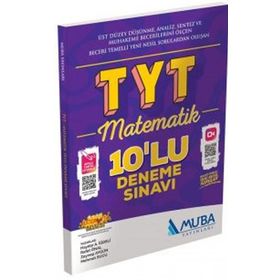 TYT Matematik 10'lu Deneme Sınavı Muba Yayınları
