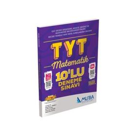 TYT Matematik 10'lu Deneme Sınavı Muba Yayınları