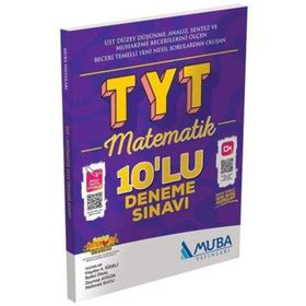 TYT Matematik 10'lu Deneme Sınavı Muba Yayınları