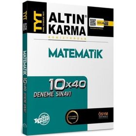 TYT Matematik 10x40 Deneme Sınavı Altın Karma Yayınları