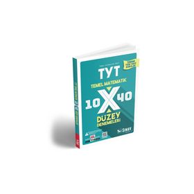 TYT Matematik 10x40 Düzey Denemeleri Sınav Yayınları