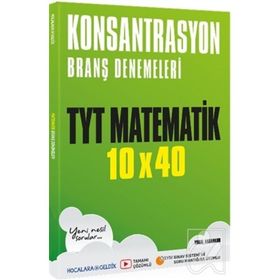 TYT Matematik 10x40 TYT Türkçe 10x40 Branş Denemeler-Pragmatik Yayınları