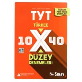 TYT Matematik 10x40 TYT Türkçe 10x40 Branş Denemeler-Pragmatik Yayınları