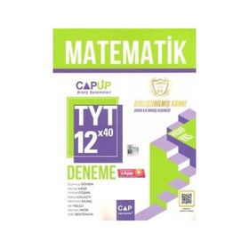 TYT Matematik 12 x 40 Up Deneme - Çap Yayınları