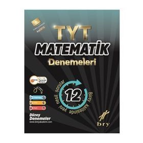 TYT Matematik 12'li Denemeleri Birey Yayınları