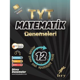 TYT Matematik 12'li Denemeleri Birey Yayınları