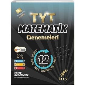 TYT Matematik 12'li Denemeleri Birey Yayınları