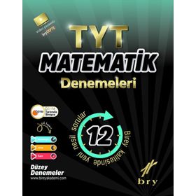 TYT Matematik 12'li Denemeleri Birey Yayınları