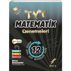 TYT Matematik 12'li Denemeleri Birey Yayınları