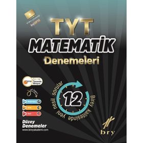 TYT Matematik 12'li Denemeleri Birey Yayınları