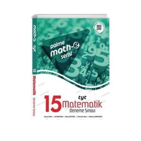 TYT Matematik 15 Deneme Sınavı Mathe Serisi Palme Yayınları