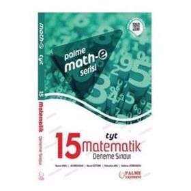 TYT Matematik 15 Deneme Sınavı Mathe Serisi Palme Yayınları