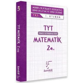TYT Matematik 2.Kitap Karekök Eğitim Yayınları