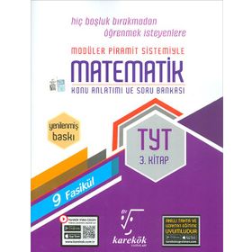 TYT Matematik 3. Kitap MPS Karekök Yayınları