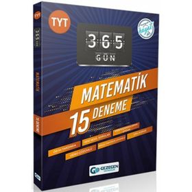 TYT Matematik 365 Gün 15 Deneme Gezegen Yayıncılık