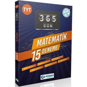 TYT Matematik 365 Gün 15 Deneme Gezegen Yayıncılık