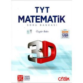 TYT Matematik 3D Soru Bankası - Çözüm Yayınları