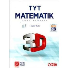 TYT Matematik 3D Soru Bankası - Çözüm Yayınları