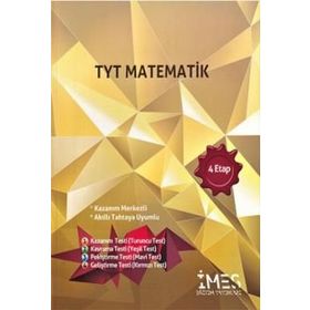 TYT Matematik 4.Etap Soru Bankası-İmes Eğitim Yayınları