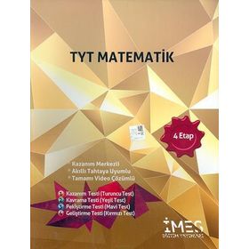 TYT Matematik 4.Etap Soru Bankası-İmes Eğitim Yayınları