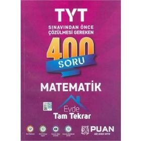 TYT Matematik 400 Soru Tam Tekrar Puan Yayınları