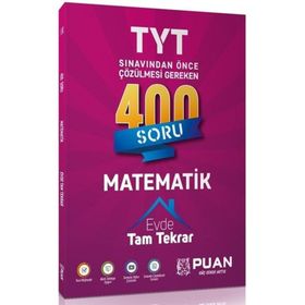 TYT Matematik 400 Soru Tam Tekrar Puan Yayınları