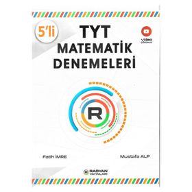 TYT Matematik 5'li Deneme - Radyan Yayınları