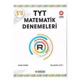 TYT Matematik 5'li Deneme - Radyan Yayınları
